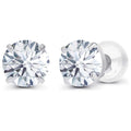 1.50 CTW AGI Certified Lab - Grown Diamond Stud Earrings in 14K White or Yellow Gold | F - G Color | VS Clarity | Ethical Luxury - Skies The Limit Store LLC