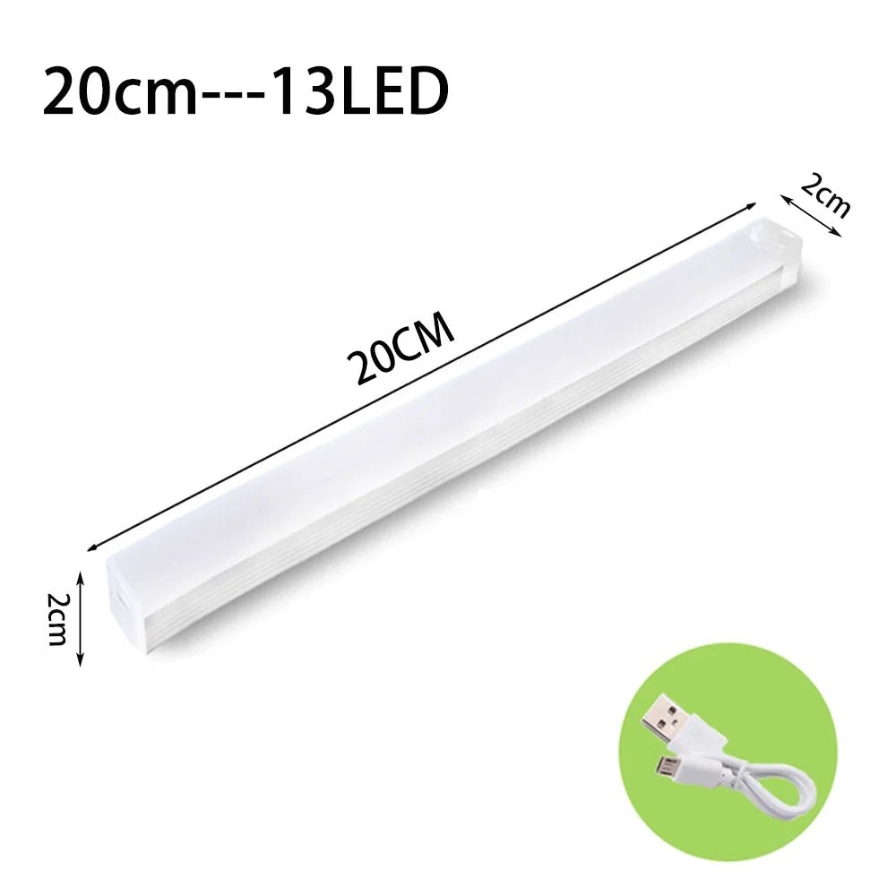LED Motion Sensor Light Wireless LED Night Light Type C Rechargeable Light Cabinet Wardrobe Lamp Staircase Backlight For Kitchen - Skies The Limit Store LLC