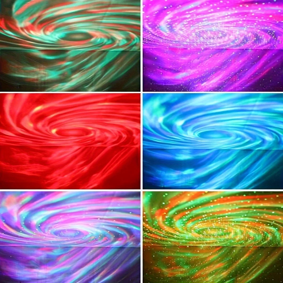 LED NightLights Galaxy Projector Remote Control 5V USB Rechargeable Starry Sky Lamp DMX Sound Active 7 Modes for Kids Room Decor - Skies The Limit Store LLC