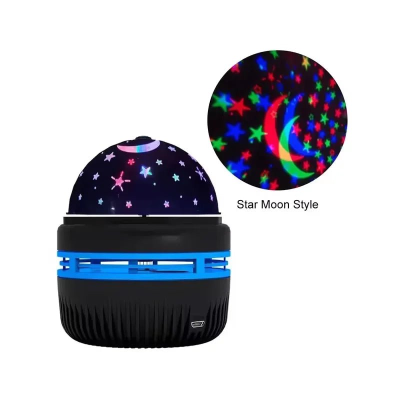 LED Starry Sky Night Lights USB Projector Lamp Magic Ball Moon Star Christmas Lights Home Room Atmosphere Decorations - Skies The Limit Store LLC