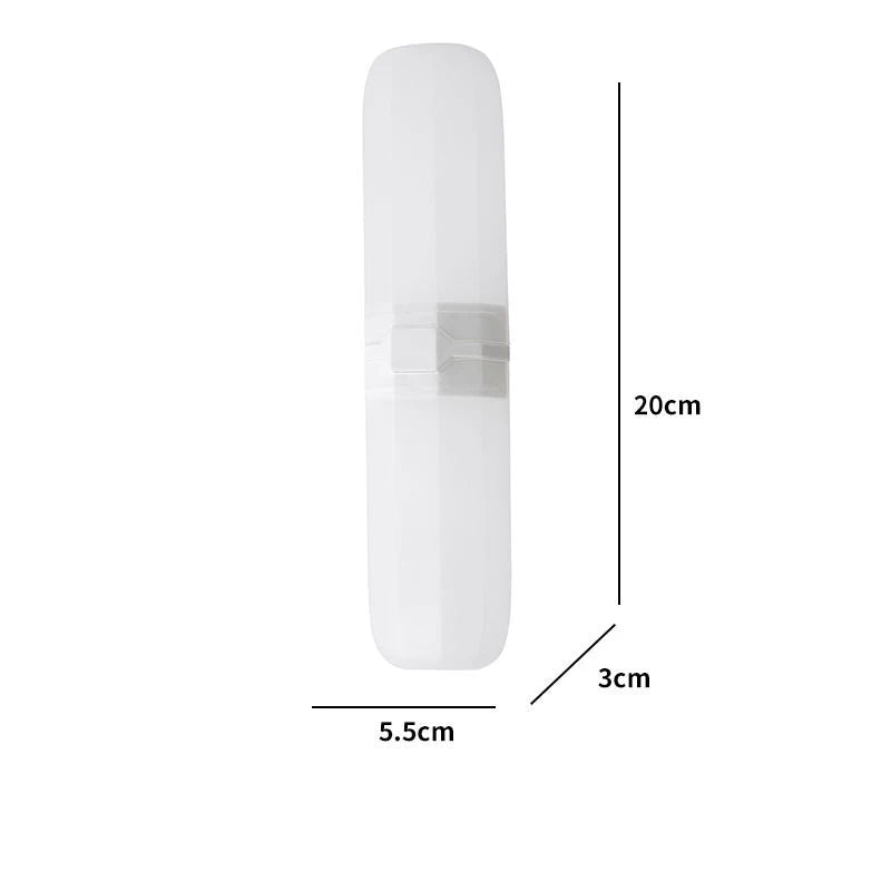 Portable Toothpaste Toothbrush Protect Holder Case Travel Camping Storage Box Protect Toothbrush Toothpaste from Dirt and Damage - Skies The Limit Store LLC